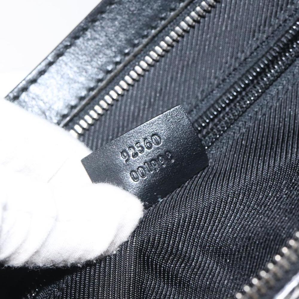 GUCCI Shoulder Bag Nylon Black Silver 92560 Auth ep8886 - Picture 12 of 16